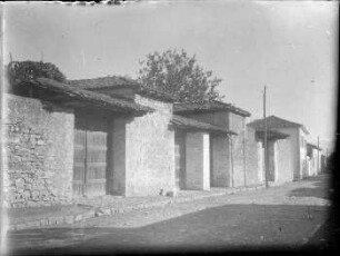 Skutarí, vornehme Wohnstraßem Albanien