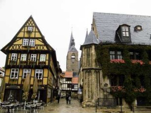 Quedlinburg: Haus Hoken 1, Marktkirche St. Benedikti, Rathaus