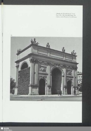 Ostseite des Brandenburger Tores