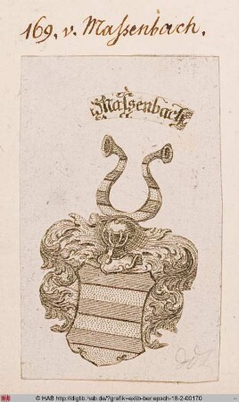 Wappen der Familie von Massenbach