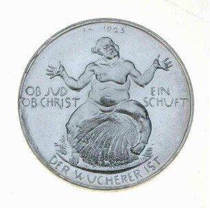 Ob Jud' ob Christ- ein Schuft der Wucherer ist