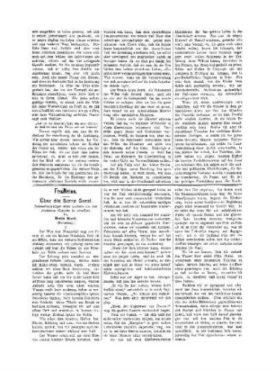 Feuilleton : Über die Serra Geral ; (Fortsetzung) ; 2 ; [(Fortsetzung folgt)]