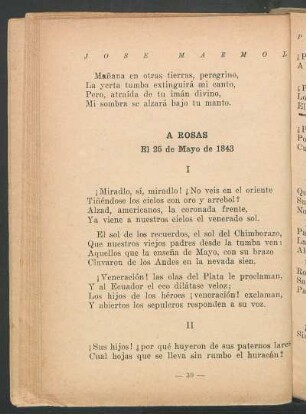 A Rosas : El 25 de mayo de 1843