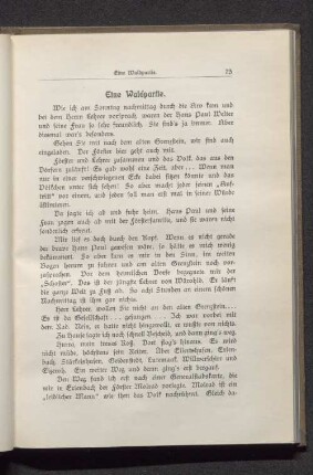Eine Waldpartie