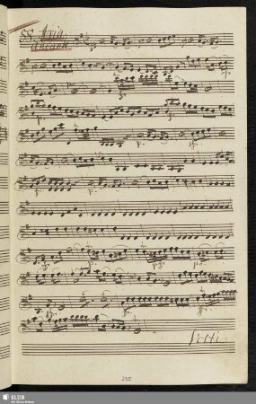 58. Aria: So che la donna ognora / Galuppi, B.