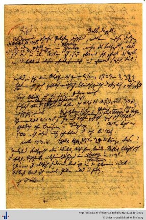 Nachlass L. Oken (NL 45/E389)
