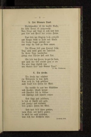 6. Die Lerche.
