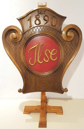 Werbeschild der Uslarer Ilse Werke