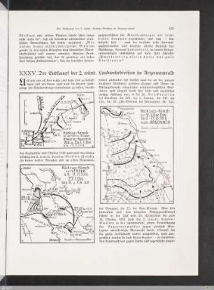 XXXV. Der Endkampf der 2. württ. Landwehrdivision im Argonnenwald