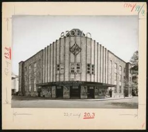 Apollotheater, Düsseldorf Umbau: Ansicht von Süden