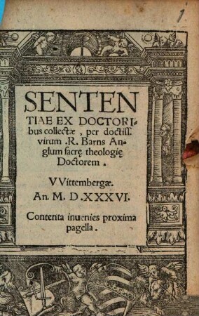 Sententiae Ex Doctoribus collectae