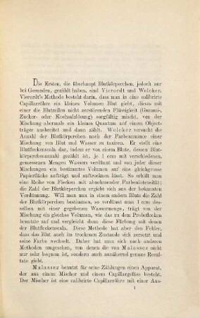Über Blutkörperchenzählungen in den ersten Lebensjahren