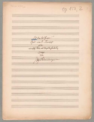 Gesänge op. 157/Nr.3 - BSB Mus.ms. 4741-10