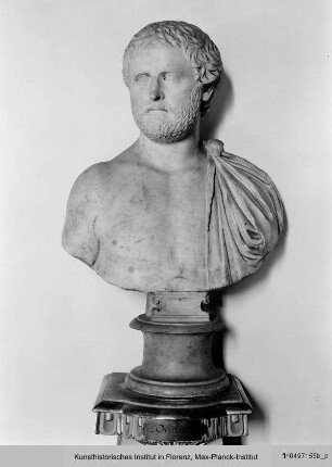Männliche Büste (angeblich: Ovid)