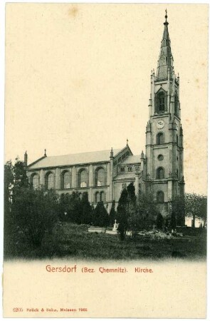 Gersdorf. Kirche