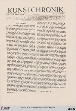 Heft 29 (20. April 1917)
