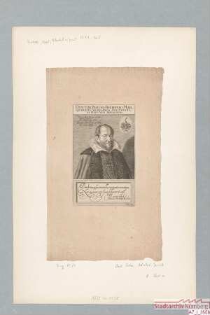 Dr. Paulus Freher (= Dr. Paulus I. Fröer)