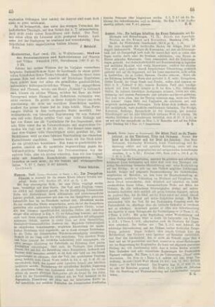 45-46 [Rezension] Niemann, Rudolf, Das Evangelium Johannis
