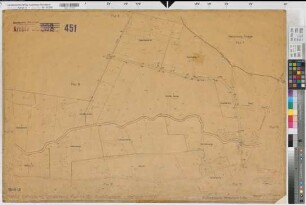 Sendenhorst (Sendenhorst), Flurbereinigung Sendenhorst, Bl. 13 Zuteilungskarten Flur13