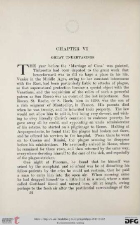 Chapter VI Great Undertakings