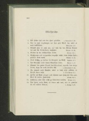 Bibelsprüche.