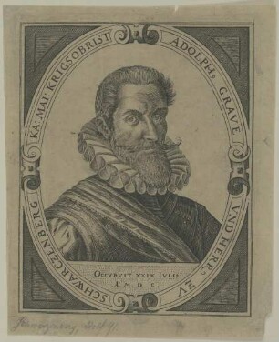 Bildnis des Grafen Adolph von Schwarzenberg