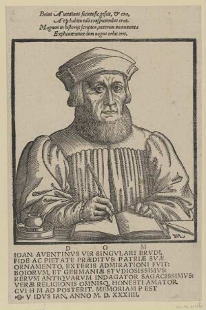 Bildnis des Ioan. Aventinvs