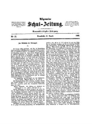 Zur Geschichte der Pädagogik