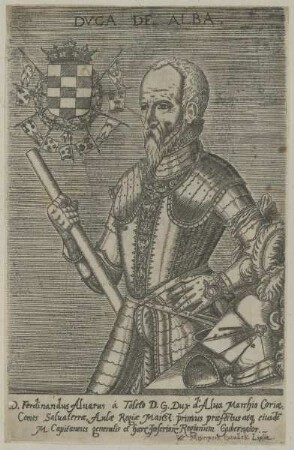 Bildnis des Ferdinandus Aluarus á Toledo d'Alua