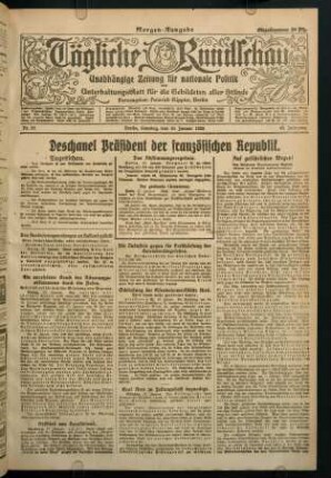 18. Januar (Nr. 32)