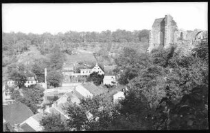 Bautzen. Nicolai-Ruine und Schießberg