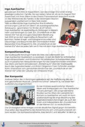 Informationen zu Beteiligten.