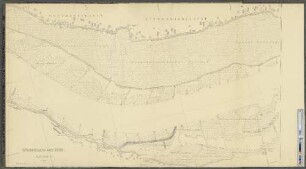 Stromkarte der Elbe. Section I. : Obermarschacht. Niedermarschacht. Rönne
