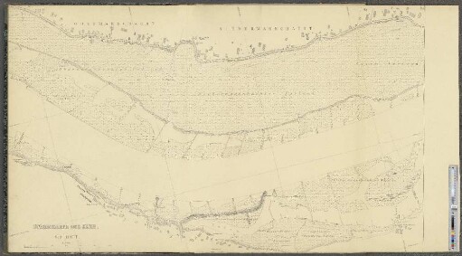 Stromkarte der Elbe. Section I. : Obermarschacht. Niedermarschacht. Rönne