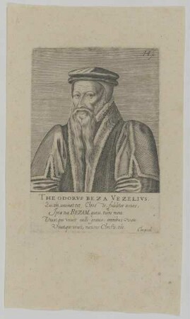 Bildnis des Theodorvs Beza Vezelivs