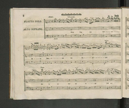Chorai. [Flauto Solo. & Alto Soprano.]