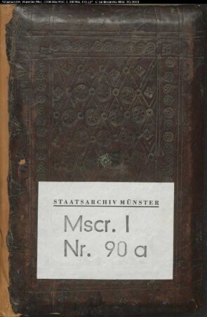 Memoriale des Kollegiatstifts Beckum