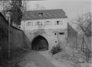 Görlitz, Finstertor, Kopfsteinpflaster