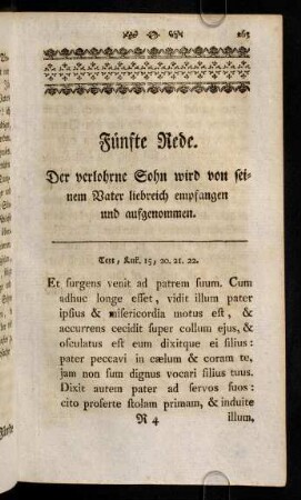 263-271, Text; Eingang