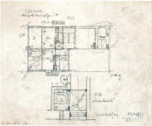 Fischer, Theodor; München, Alte Heide; Wohnanlage "Alte Heide" - Grundrisse