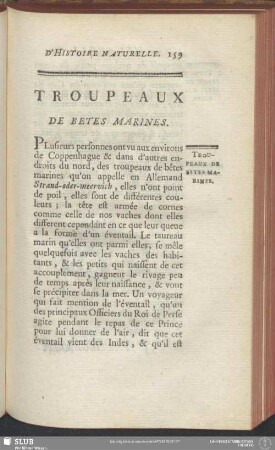 Troupeaux De Betes Marines