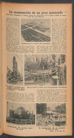 La construcción de un gran acorazado
