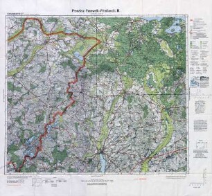 Reichskarte: Einheitsblatt 37 (1cm-Karte) Prenzlau-Pasewalk-Friedland i. M.