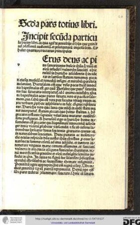 [V]erus deus ac pius samaritanus dulcis Ihesus, qui vinum et oleum infudit in vulneribus...