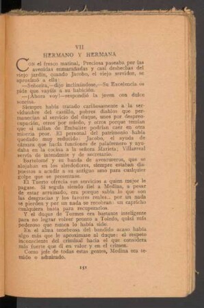 VII - Hermano y hermana