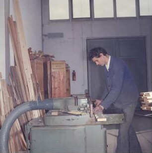 Bautischler, Werkstatt