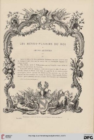 8: Les menus-plaisirs du roi et leurs artistes, [2]