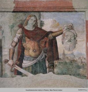 David - David mit dem Kopf Goliaths