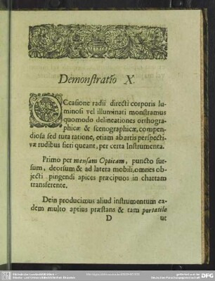 Demonstratio X.