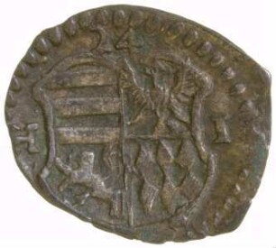 Münze, Pfennig, 1624